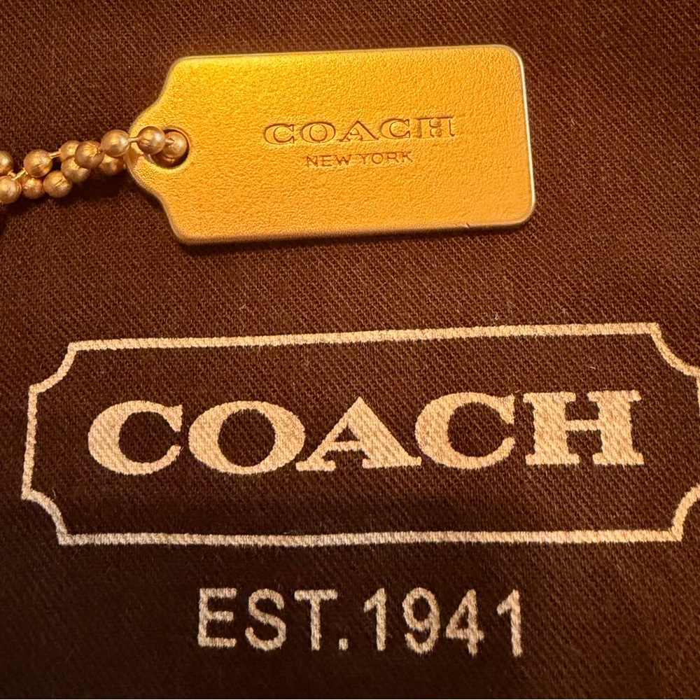 Coach Gold Key Holder